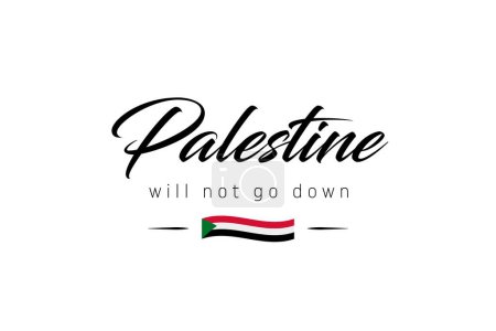 Ilustración de Ore por Palestina vector ilustración Antecedentes. Fondo de pantalla de la bandera de Palestina gratis, folleto, ilustración de vector de bandera - Imagen libre de derechos