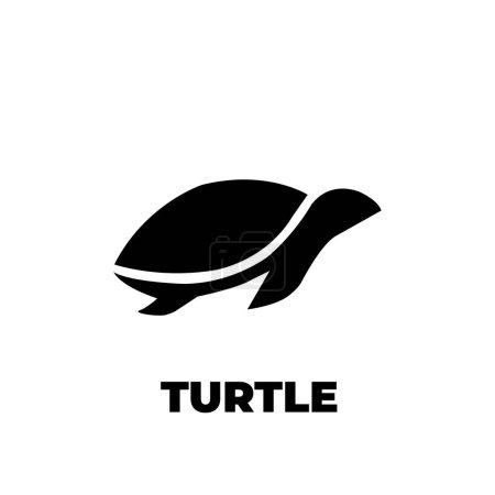 Ilustración de Archivo vectorial del logotipo de Trutle sobre fondo blanco - Imagen libre de derechos
