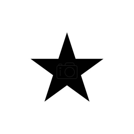Téléchargez les illustrations : Icône Star _ IconStar dans un design plat. icône étoile sur fond blanc. Illustration vectorielle. - en licence libre de droit