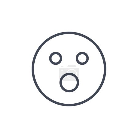 Illustration for Emoji icon vector illustration - Royalty Free Image
