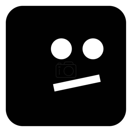 Illustration for Emoji icon, vector illustration - Royalty Free Image