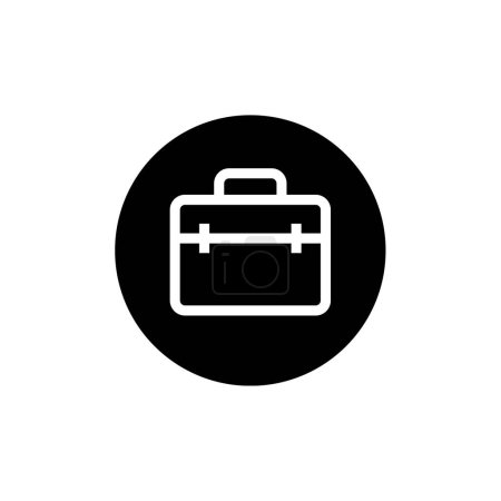 Illustration for Briefcase icon, vector illustration - Royalty Free Image