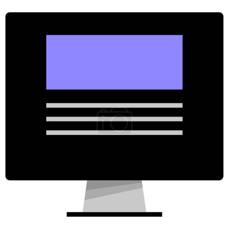Ilustración de Icono de ventana del navegador. diseño plano. ilustración vectorial. - Imagen libre de derechos