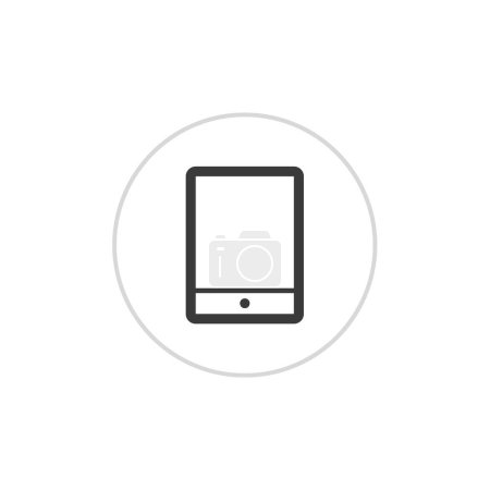 ipad tablette pc icône, signe vectoriel 