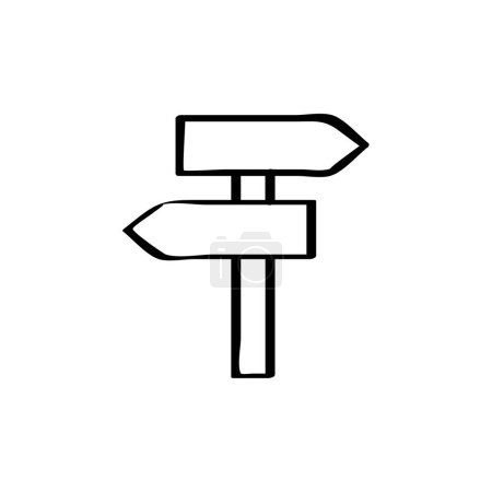 Ilustración de Icono de viaje logotipo diseño plantilla vector ilustración - Imagen libre de derechos