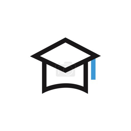 Illustration for Education logo template vector illustration - Royalty Free Image