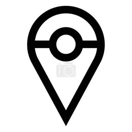 Téléchargez les photos : Icône GPS, Symbole de navigation, Conception simple - en image libre de droit