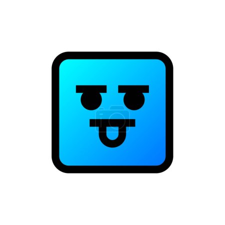 Illustration for Vector illustration design of emoji icon - Royalty Free Image