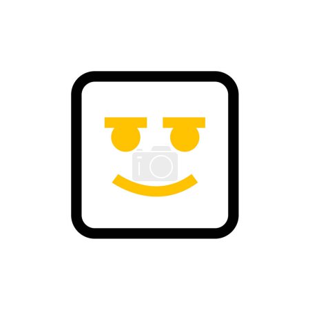 Illustration for Vector illustration of emoji, emoticon icon - Royalty Free Image