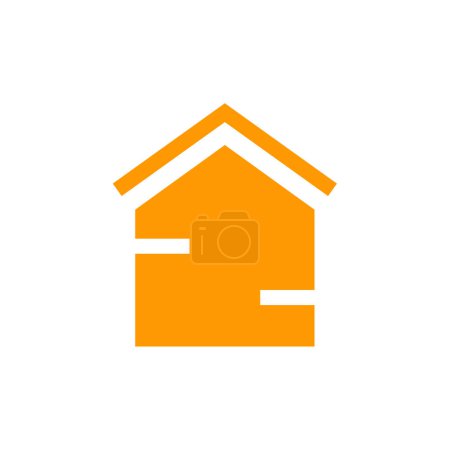 Téléchargez les photos : Icône immobilière, illustration vectorielle - en image libre de droit