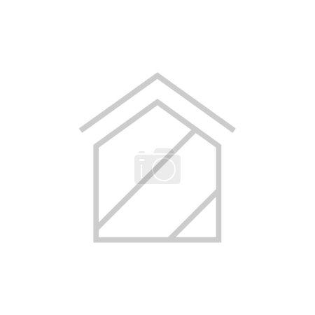 Illustration for Real Estate Icon, vector illustration - Royalty Free Image