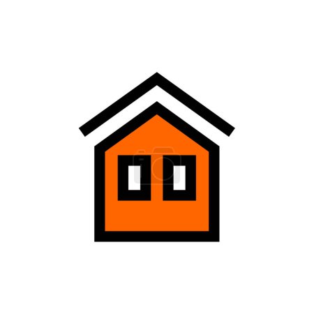 Illustration for Real Estate Icon vector illustration - Royalty Free Image