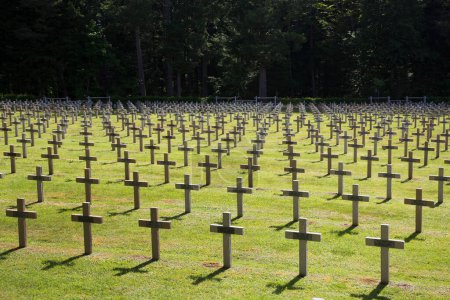 Foto de Cementerio militar de la Primera Guerra Mundial en Francia - Imagen libre de derechos