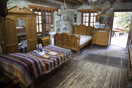 Foto de Interior de la casa tradicional en Grecia - Imagen libre de derechos
