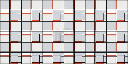 Abstract seamless tiles pattern vektor