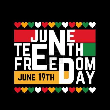 Am 19. Juni, dem afroamerikanischen Unabhängigkeitstag. Tag der Freiheit und Emanzipation