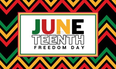 Foto de Día de la Libertad. Celebración del Día de la Independencia Afroamericana el 19 de junio. - Imagen libre de derechos