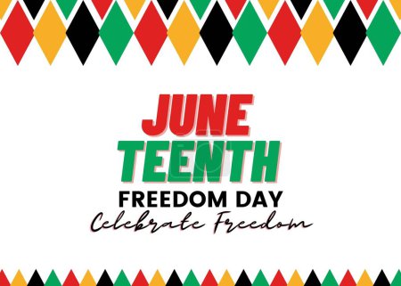 Téléchargez les photos : Le Jour de la Liberté. Fête de l'indépendance afro-américaine le 19 juin. - en image libre de droit