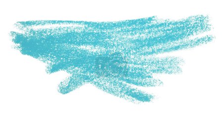 Téléchargez les photos : Crayon bleu clair gribouille isolé sur fond blanc. - en image libre de droit
