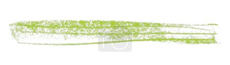 Téléchargez les photos : Crayon vert traits isolés sur fond blanc. - en image libre de droit