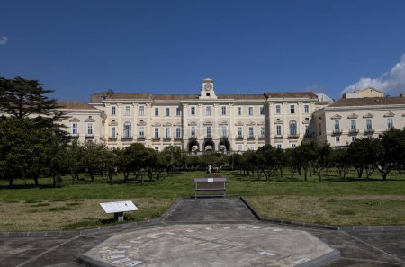 Portici (Nápoles), Italia - 14 de marzo de 2024. Vista del Palacio Real