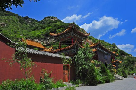 Téléchargez les photos : Style traditionnel chinois d'architecture - en image libre de droit