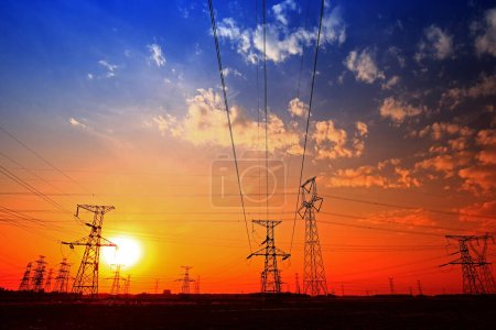 Electric towers, power equipment and facilities