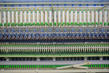  machines tournantes usine industrielle automatisation production lin