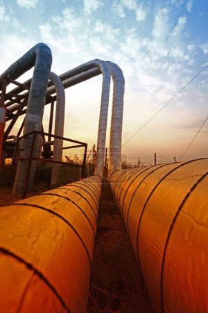 Oil pipeline, the oil industry equipment