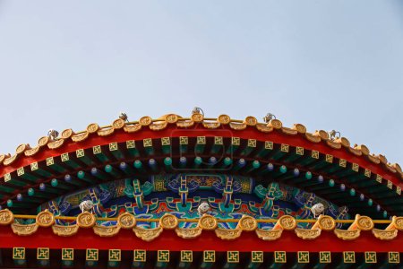Foto de Antiguo arco gateFan Fanggu Arquitectura - Imagen libre de derechos