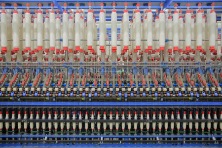  machines tournantes usine industrielle automatisation production lin