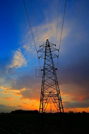 Electric tower, power equipment