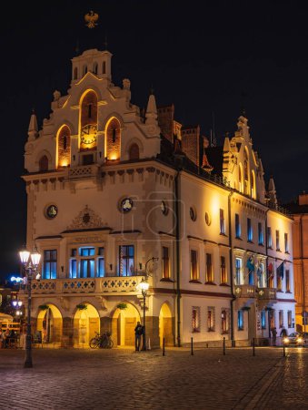 City hall in Poland city