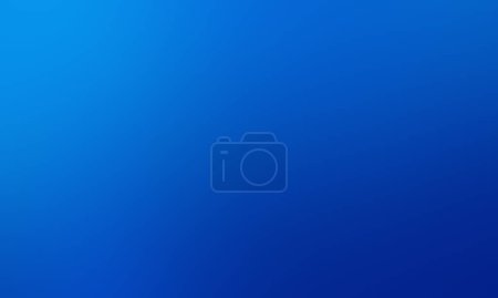Photo for Blue blurred soft light gradient abstract background - Royalty Free Image
