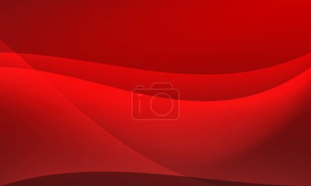 Photo for Red curve wave abstact background - Royalty Free Image