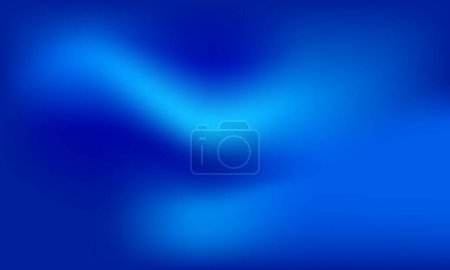 Photo for Abstract blue blur soft gradient background for artwork design - Royalty Free Image