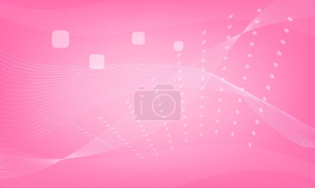 Foto de Líneas de onda curva rosa fondo abstracto - Imagen libre de derechos