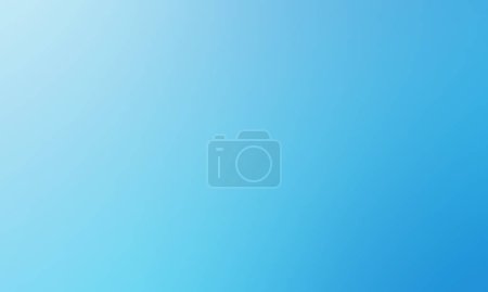 Photo for Blue light blurred defocused smooth gradient abstract background - Royalty Free Image
