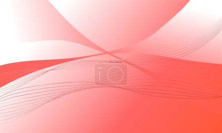 Photo for Pink color waves curves lines soft gradient textures abstract background - Royalty Free Image