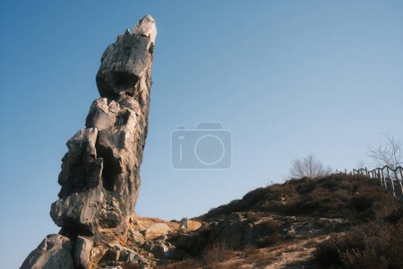 Photo for Devils wall, Teufelsmauer, Saxony Anhalt, Germany - Royalty Free Image