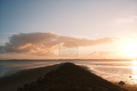 Photo for Beautiful view of calm sea in evening - Royalty Free Image