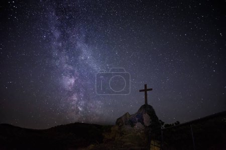 Photo for A beautiful shot of a starry night - Royalty Free Image