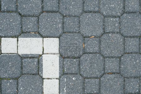 Foto de Textura del pavimento de piedra, fondo, primer plano - Imagen libre de derechos