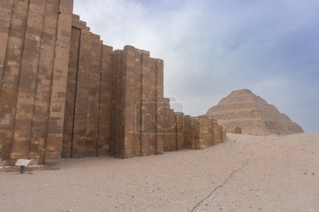 Photo for Step Pyramid of Djoser, the first pyramid of Egypt - Royalty Free Image