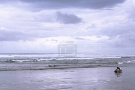Photo for White sand on the beach - Royalty Free Image