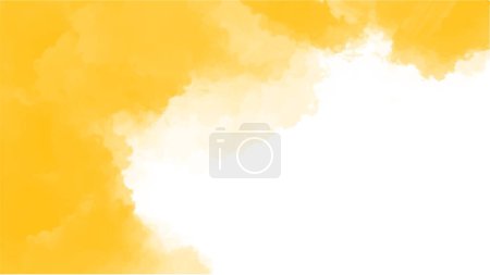 Téléchargez les illustrations : Fond d'aquarelle jaune pour les textures milieux et bannières web desig - en licence libre de droit