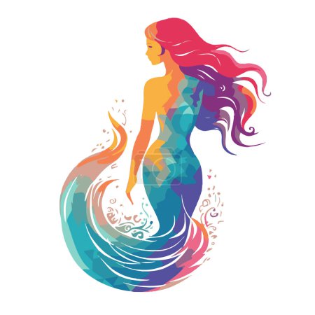 Illustration for Mermaid by Veronika M - Royalty Free Image