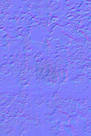 Photo for Peeling wall background in normal map - Royalty Free Image