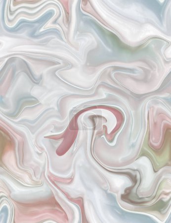 Photo for Seamless background with multicolor nacre waves - Royalty Free Image