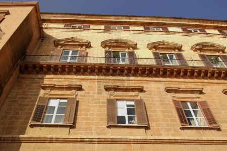 Foto de Vista del Palacio Real en Palermo, Sicilia, Italia - Imagen libre de derechos